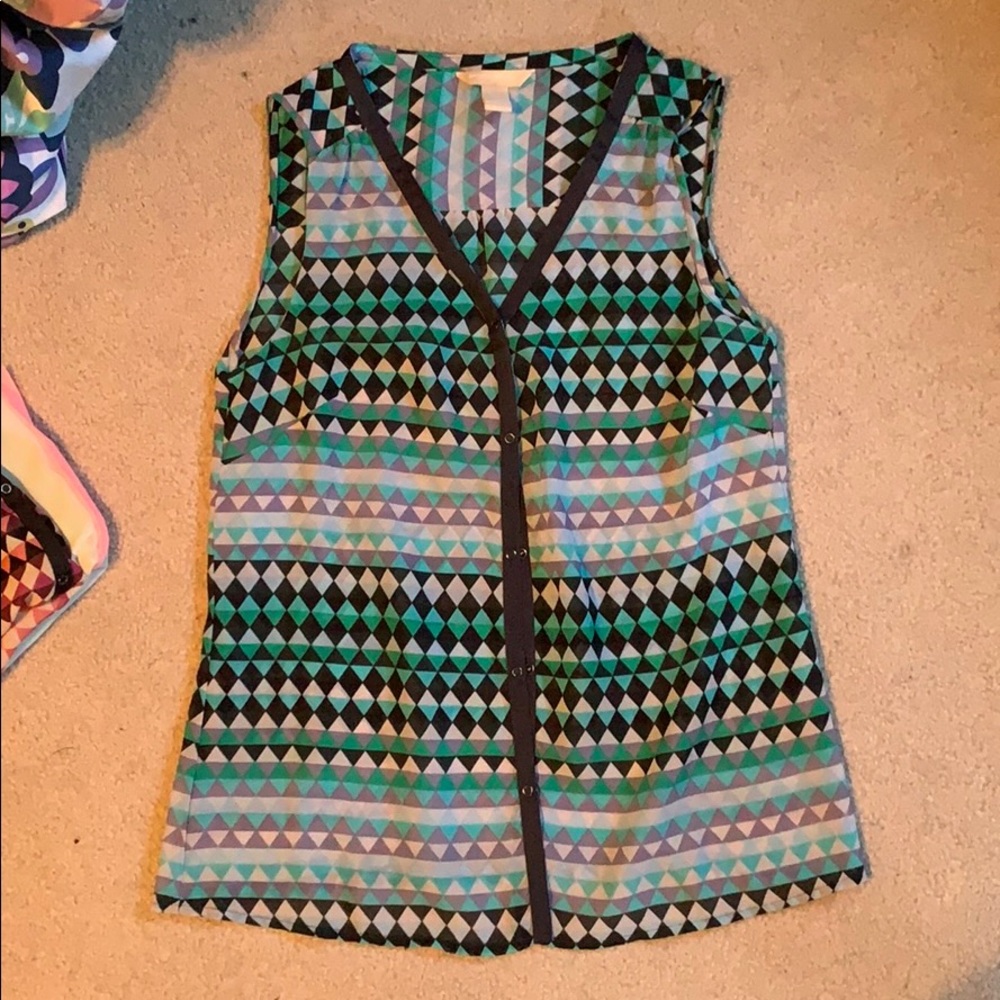 Patterned blouse